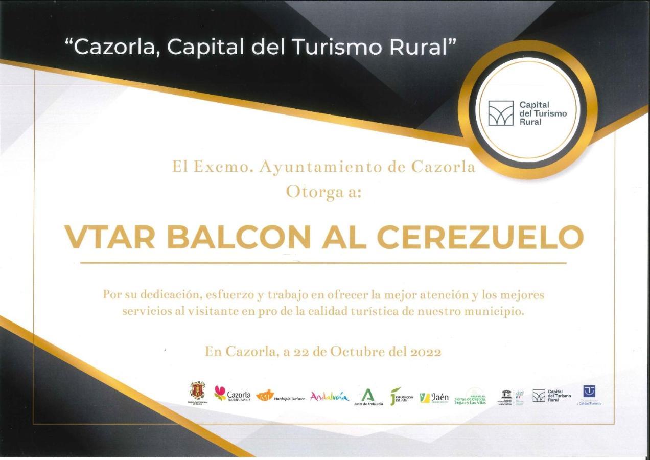 Alojamiento Balcon Al Cerezuelo Cazorla Exteriér fotografie